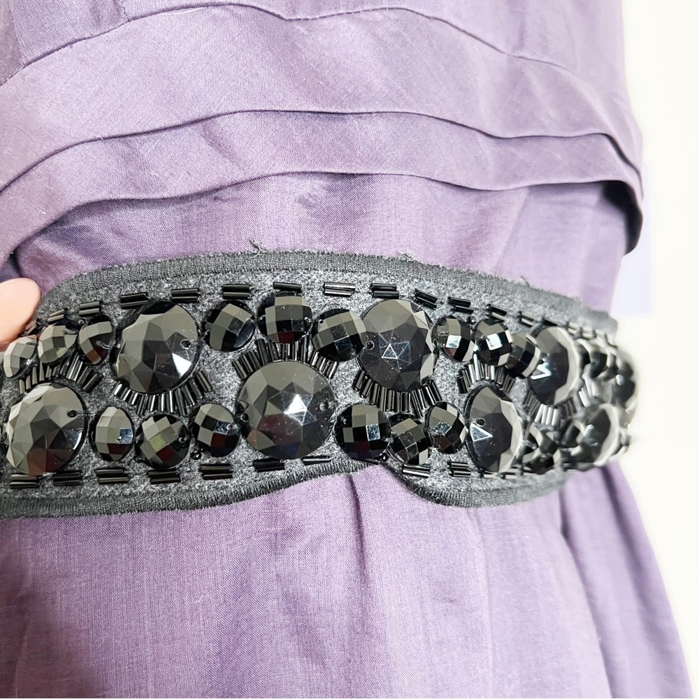 NWT Lavender Label by Vera Wang Women Purple Cocktail Dress 6 New - Picture 3 of 7